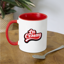 Load image into Gallery viewer, Taza Oficial - La Comay - white/red
