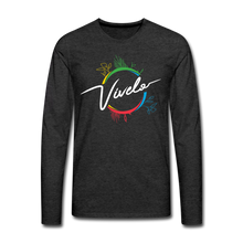 Load image into Gallery viewer, Vívelo - Premium T-shirt Long Sleeve - charcoal grey
