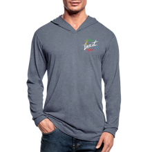 Load image into Gallery viewer, Live it - Unisex Tri-Blend Hoodie Shirt - heather blue
